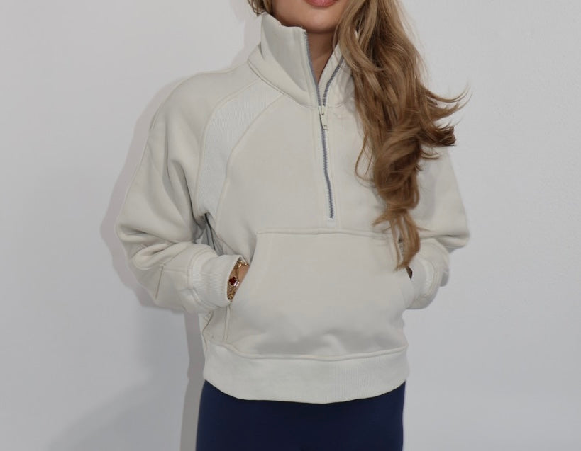 Rich Hot Yoga Half Zip Pullover