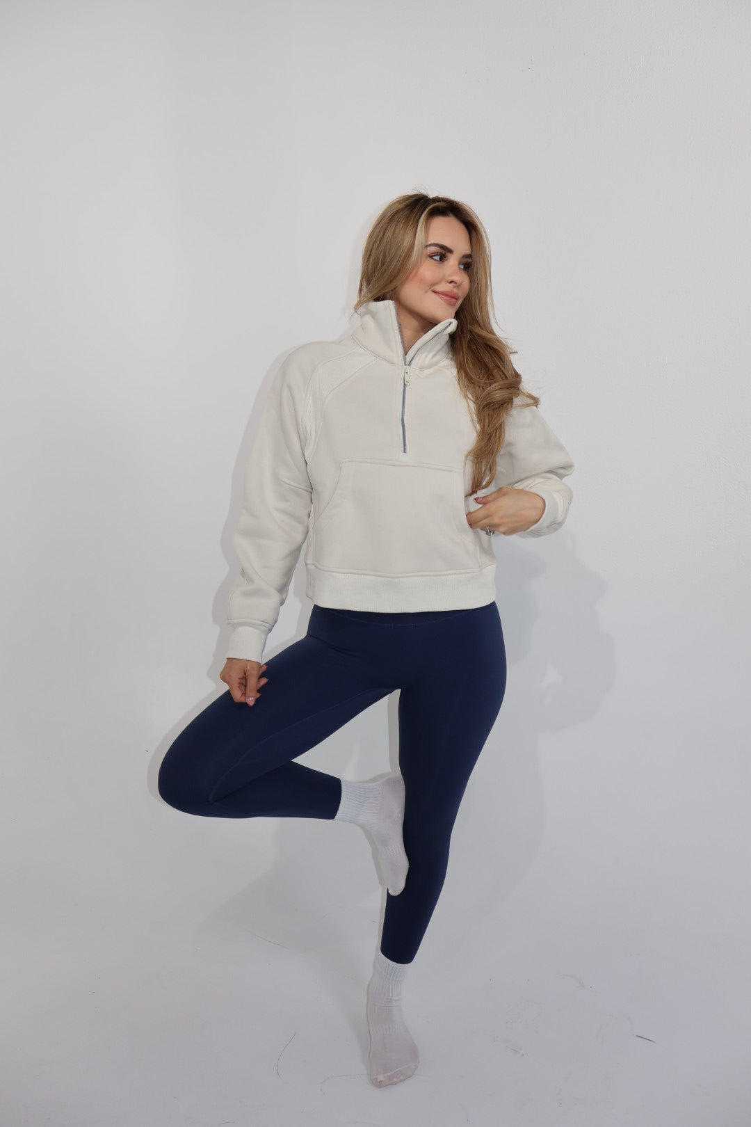 Rich Hot Yoga Half Zip Pullover